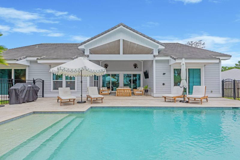 pool backyard