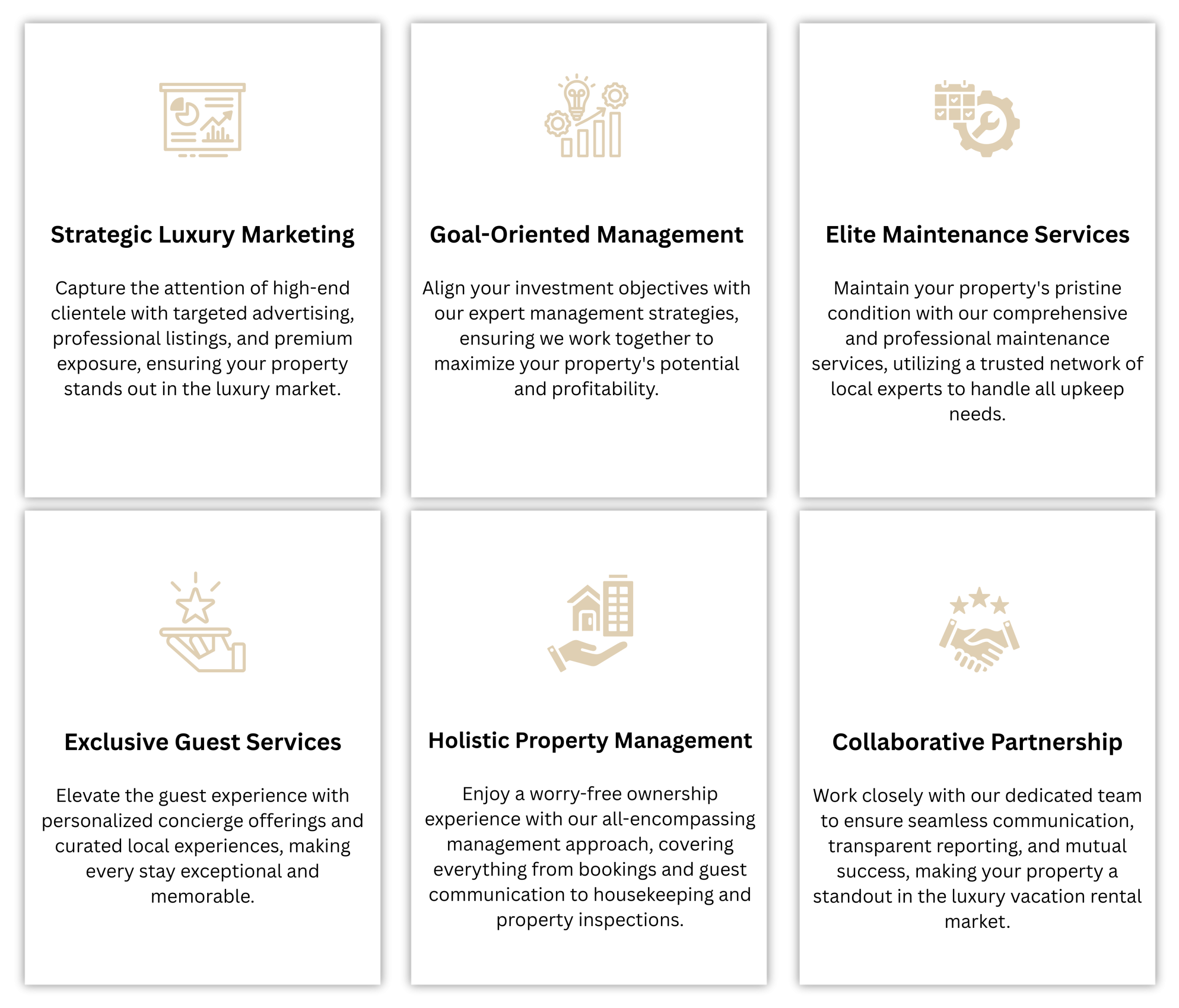 comprehensive management service